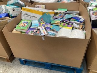 Lot 358  
            Marchington SR17 - Delivery or Collection 

                
PALLET OF ASSORTED ITEMS TO INCLUDE SNAZAROO FACE PAINT KIT: LOCATION - B1 (KERBS...