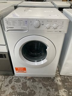 Lot 41  
            Marchington SR17 - Delivery or Collection 

                
INDESIT 8KG FREESTANDING WASHING MACHINE MODEL : MTWC81495WUK - ORIGINAL RRP - £2...