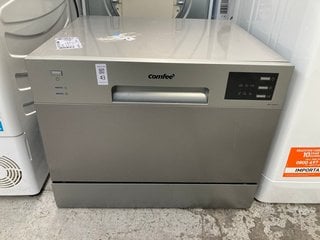 Lot 43  
            Marchington SR17 - Delivery or Collection 

                
COMFEE TABLE TOP DISHWASHER MODEL : KWH-TD602E-S - ORIGINAL RRP - £209: LOCATION ...