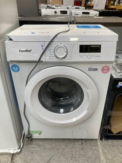 Lot 74  
            Marchington SR17 - Delivery or Collection 

                
COMFEE 6KG FREESTANDING WASHING MACHINE MODEL : CFE10EW60 - ORIGINAL RRP - £199: ...