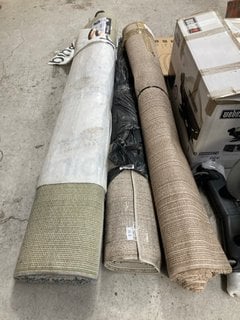 Lot 86  
            Marchington SR17 - Delivery or Collection 

                
3 X ASSORTED FLOOR RUGS TO INCLUDE THE RUGS MY SHAGGY COLLECTION FLOOR RUG IN DUC...