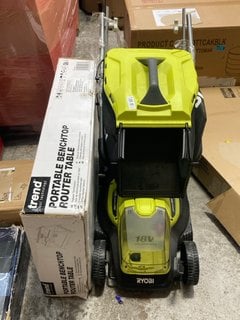 Lot 98  
            Marchington SR17 - Delivery or Collection 

                
2 X ASSORTED ITEMS TO INCLUDE TREND PORTABLE BENCHTOP ROUTER TABLE: LOCATION - A3