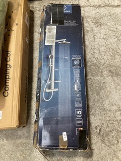 Lot 99  
            Marchington SR17 - Delivery or Collection 

                
IDEAL STANDARD CERATHERM ALU+ SHOWER WITH EXPOSED SHOWER MIXER IN SILVER - ORIGIN...