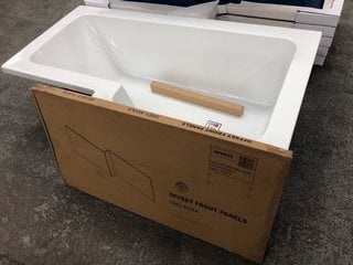 Lot 1004  
            Marchington SR18 - Delivery or Collection 

                
BC DESIGNS SOLID BLUE RH 1500 X 850MM NTH OFFSET SHOWER BATH WITH A AVOLA GREY BA...