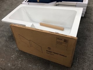 Lot 1005  
            Marchington SR18 - Delivery or Collection 

                
BC DESIGNS SOLID BLUE RH 1500 X 850MM NTH OFFSET SHOWER BATH WITH A AVOLA GREY BA...