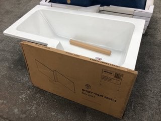 Lot 1006  
            Marchington SR18 - Delivery or Collection 

                
BC DESIGNS SOLID BLUE RH 1500 X 850MM NTH OFFSET SHOWER BATH WITH A AVOLA GREY BA...