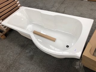 Lot 1017  
            Marchington SR18 - Delivery or Collection 

                
VITRA OPTIMA 1700 X 850MM NTH RH P-SHAPED SHOWER BATH - ORIGINAL RRP £319: LOCATI...