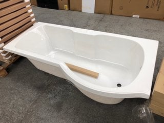 Lot 1026  
            Marchington SR18 - Delivery or Collection 

                
VITRA OPTIMA 1700 X 850MM NTH RH P-SHAPED SHOWER BATH - ORIGINAL RRP £319: LOCATI...