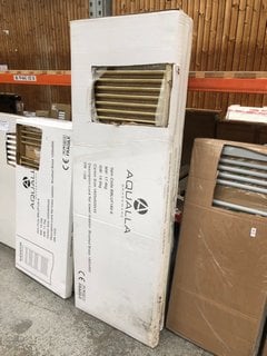 Lot 1051  
            Marchington SR18 - Delivery or Collection 

                
BRUSHED BRASS STRAIGHT TUBED HEATED TOWEL RADIATOR 1800 X 600MM - ORIGINAL RRP £5...