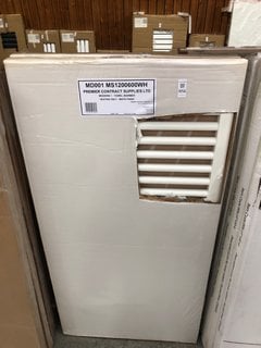 Lot 1056  
            Marchington SR18 - Delivery or Collection 

                
WHITE STRAIGHT TUBED HEATED TOWEL RADIATOR 1200 X 600MM - ORIGINAL RRP £320: LOCA...