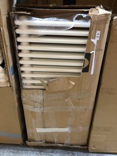 Lot 1085  
            Marchington SR18 - Delivery or Collection 

                
TRADITIONAL HORIZONTAL 3 COLUMN CAST IRON STYLE RADIATOR IN WHITE 1010 X 500MM - ...