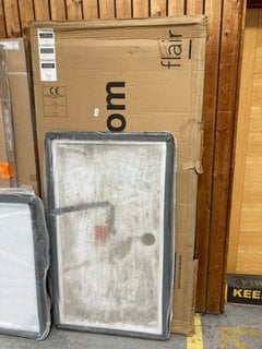 Lot 1095  
            Marchington SR18 - Collection 

                
(COLLECTION ONLY) CLEAR GLASS WITH MODESTY SECTION 1000 X 2000MM WET ROOM PANEL W...