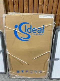 Lot 1109  
            Marchington SR18 - Collection 

                
(COLLECTION ONLY) IDEAL STANDARD CLEAR GLASS SILVER FRAMED CONCEPT AIR BATH SHOWE...