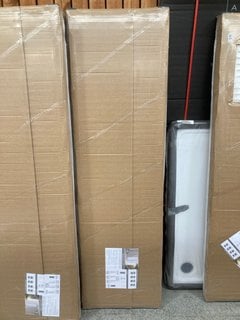Lot 1118  
            Marchington SR18 - Delivery or Collection 

                
WHITE VERTICAL PLAIN FLAT PANEL TYPE 21 1800 X 500MM DESIGNER RADIATOR - ORIGINAL...