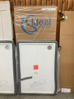 Lot 1125  
            Marchington SR18 - Collection 

                
(COLLECTION ONLY) CLEAR GLASS SILVER FRAMED 1200 X 1850MM PIVOT SHOWER DOOR WITH ...