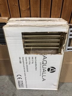Lot 1144  
            Marchington SR18 - Delivery or Collection 

                
BRUSHED BRASS STRAIGHT TUBED HEATED TOWEL RADIATOR 800 X 500MM - ORIGINAL RRP £29...