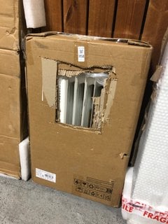Lot 1158  
            Marchington SR18 - Delivery or Collection 

                
1500W WHITE WIFI CONTROLLED OIL FILLED HEATER 370 X 595MM - ORIGINAL RRP £139: LO...