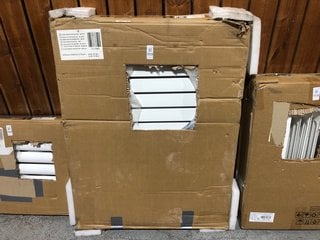 Lot 1159  
            Marchington SR18 - Delivery or Collection 

                
WHITE HORIZONTAL DOUBLE SLIM PANEL RADIATOR 826 X 635MM - ORIGINAL RRP £420: LOCA...