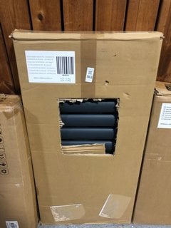Lot 1163  
            Marchington SR18 - Delivery or Collection 

                
ANTHRACITE HORIZONTAL SINGLE OVAL TUBED RADIATOR 826 X 400MM - ORIGINAL RRP £149:...