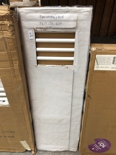 Lot 1184  
            Marchington SR18 - Delivery or Collection 

                
WHITE STRAIGHT TUBED HEATED TOWEL RADIATOR 1200 X 400MM - ORIGINAL RRP £360: LOCA...