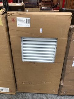 Lot 1188  
            Marchington SR18 - Delivery or Collection 

                
TRADITIONAL HORIZONTAL 3 COLUMN CAST IRON STYLE RADIATOR IN WHITE 1190 X 600MM - ...