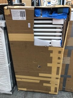 Lot 1194  
            Marchington SR18 - Delivery or Collection 

                
TRADITIONAL HORIZONTAL 4 COLUMN CAST IRON STYLE RADIATOR IN WHITE 1190 X 600MM - ...