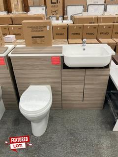 Lot 126  
            Marchington SR18 - Collection 

                
(COLLECTION ONLY) RH COMBINATION UNIT IN DRIFTWOOD WITH 2 DOOR SEMI RECESSED SINK...