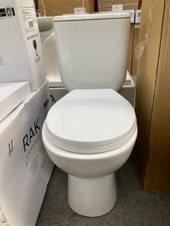 Lot 180  
            Marchington SR18 - Delivery or Collection 

                
RAK CLOSED COUPLED W/C WITH CISTERN FITTINGS, DUAL FLUSH TOP CHROME BUTTON & SEAT...