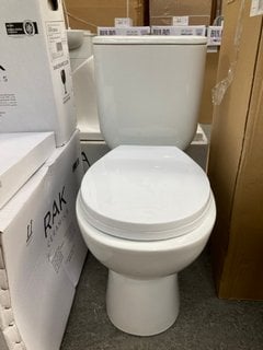 Lot 181  
            Marchington SR18 - Delivery or Collection 

                
RAK CLOSED COUPLED W/C WITH CISTERN FITTINGS, DUAL FLUSH TOP CHROME BUTTON & SEAT...