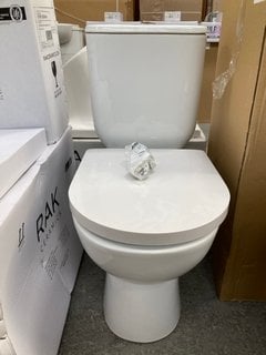 Lot 183  
            Marchington SR18 - Delivery or Collection 

                
RAK CLOSED COUPLED W/C WITH CISTERN FITTINGS, DUAL FLUSH TOP CHROME BUTTON & SEAT...