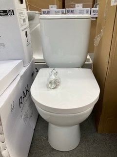 Lot 184  
            Marchington SR18 - Delivery or Collection 

                
RAK CLOSED COUPLED W/C WITH CISTERN FITTINGS, DUAL FLUSH TOP CHROME BUTTON & SEAT...