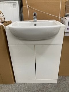 Lot 268  
            Marchington SR18 - Collection 

                
(COLLECTION ONLY) FLOOR STANDING 2 DOOR SEMI RECESSED SINK UNIT IN WHITE 610 X 45...
