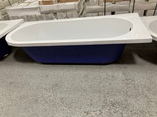 Lot 287  
            Marchington SR18 - Delivery or Collection 

                
BC DESIGNS SOLID BLUE 1700 X 730MM NTH RH J-SHAPED BATH - ORIGINAL RRP £590: LOCA...