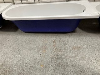 Lot 288  
            Marchington SR18 - Delivery or Collection 

                
BC DESIGNS SOLID BLUE 1700 X 730MM NTH RH J-SHAPED BATH - ORIGINAL RRP £590: LOCA...