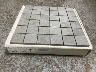 Lot 299  
            Marchington SR18 - Collection 

                
(COLLECTION ONLY) 1 BOX = 6 X 300MM2 GREY STONE MOSAIC TILE SHEETS - ORIGINAL RRP...