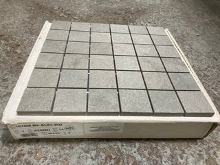 Lot 300  
            Marchington SR18 - Collection 

                
(COLLECTION ONLY) 1 BOX = 6 X 300MM2 GREY STONE MOSAIC TILE SHEETS - ORIGINAL RRP...