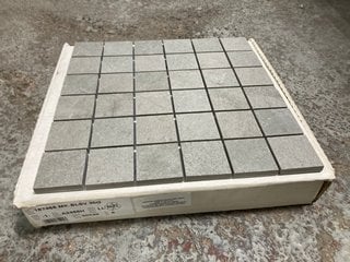 Lot 305  
            Marchington SR18 - Collection 

                
(COLLECTION ONLY) 1 BOX = 6 X 300MM2 GREY STONE MOSAIC TILE SHEETS - ORIGINAL RRP...