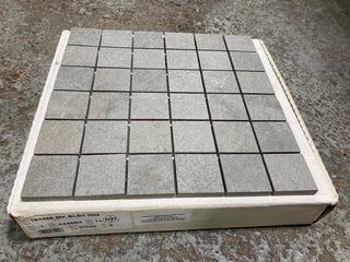 Lot 313  
            Marchington SR18 - Collection 

                
(COLLECTION ONLY) 1 BOX = 6 X 300MM2 GREY STONE MOSAIC TILE SHEETS - ORIGINAL RRP...