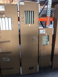 Lot 362  
            Marchington SR18 - Delivery or Collection 

                
TRADITIONAL VERTICAL 8 X 3 COLUMN CAST IRON STYLE RADIATOR IN LINEN 1800 X 380MM ...