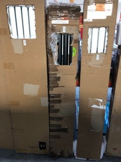 Lot 369  
            Marchington SR18 - Delivery or Collection 

                
BLACK VERTICAL SINGLE OVAL TUBED RADIATOR 1600 X 236MM - ORIGINAL RRP £460: LOCAT...