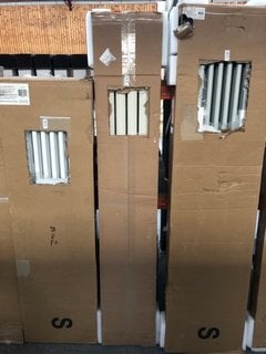 Lot 374  
            Marchington SR18 - Delivery or Collection 

                
PEARL WHITE VERTICAL DOUBLE OVAL TUBED RADIATOR 1780 X 236MM - ORIGINAL RRP £645:...