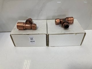 Lot 405  
            Marchington SR18 - Delivery or Collection 

                
QTY OF 15MM ANGLED RADIATOR VALVES IN COPPER - ORIGINAL RRP £120: LOCATION - RACK...