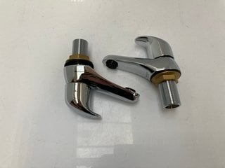 Lot 414  
            Marchington SR18 - Delivery or Collection 

                
2 X BATH PILLAR TAPS IN CHROME - ORIGINAL RRP £220: LOCATION - RACKING 1