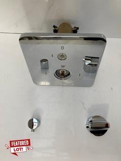 Lot 416  
            Marchington SR18 - Delivery or Collection 

                
VITRA SUIT #A42291 BUILT IN SHOWER MIXER IN CHROME - ORIGINAL RRP £328: LOCATION ...