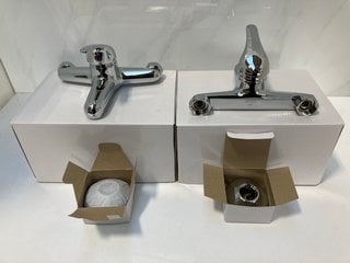 Lot 431  
            Marchington SR18 - Delivery or Collection 

                
2 X WALL MOUNTED MONO LEVER BATH FILLERS IN CHROME - ORIGINAL RRP £240: LOCATION ...