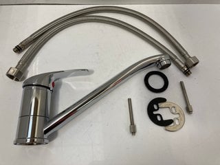 Lot 443  
            Marchington SR18 - Delivery or Collection 

                
MONO KITCHEN SINK MIXER TAP IN CHROME WITH SWIVEL SPOUT - ORIGINAL RRP £135: LOCA...