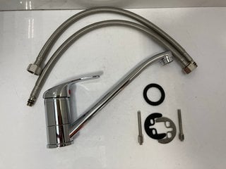 Lot 445  
            Marchington SR18 - Delivery or Collection 

                
MONO KITCHEN SINK MIXER TAP IN CHROME WITH SWIVEL SPOUT - ORIGINAL RRP £135: LOCA...