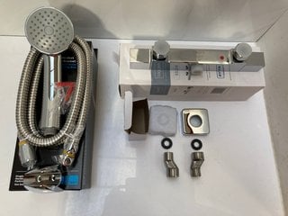 Lot 450  
            Marchington SR18 - Delivery or Collection 

                
THERMOSTATIC BAR SHOWER VALVE IN CHROME WITH SHOWER HANDSET, HOSE & PARKING BRACK...