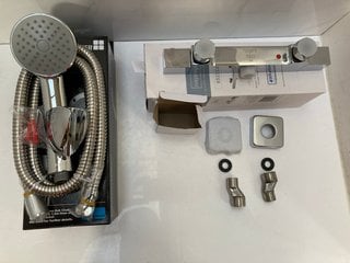 Lot 452  
            Marchington SR18 - Delivery or Collection 

                
THERMOSTATIC BAR SHOWER VALVE IN CHROME WITH SHOWER HANDSET, HOSE & PARKING BRACK...