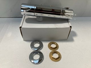 Lot 465  
            Marchington SR18 - Delivery or Collection 

                
THERMOSTATIC BAR SHOWER VALVE IN CHROME WITH BOTTOM OUTLET - ORIGINAL RRP £189: L...